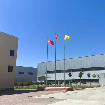 音米（yinmi）挂旗杆 户外不锈钢升降旗杆 国旗杆套杆 3号双杆1.28米+防风链