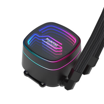 雅浚（ProArtist）UAII 360一体式水冷CPU散热器台式电脑ARGB神光同步 低噪高效 支持Intel/AMD平台