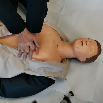 佳悦科教通 心肺复苏及除颤模拟人 卫勤战救模拟训练器材 1 JY/BD20690