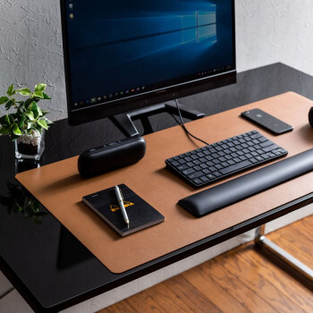 Deli Desk Pad - 300x800mm (Black)