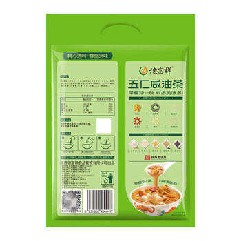 德富祥五仁咸五仁甜八宝咸八宝甜杏仁油茶五连包400g*5袋