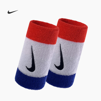 耐克（NIKE）专业网球运动长护腕吸汗手腕套擦汗护具N0001586620OS/AC2287-620