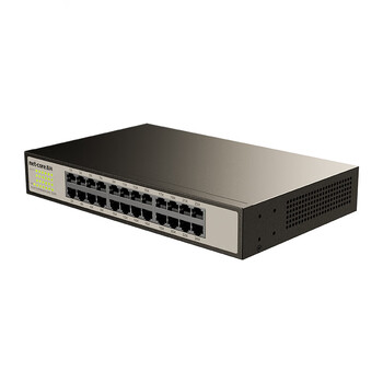 磊科（netcore）S24G 24口千兆交换机 网线分流器 工程高清监控网络分线器 企业级交换机 稳定高速传输