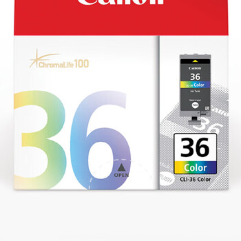 佳能（Canon）CLI-36 原装墨盒 彩色标容 适用iP110/TR150/TR160
