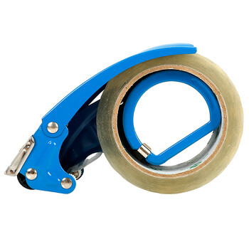 天章办公(TANGO)60mm胶带切割器金属封箱器打包器胶带底座不锈钢刀口/蓝色单个装 天章办公(TANGO)60mm胶带切割器金属封箱器打包器胶带底座不锈钢刀口/蓝色单个装