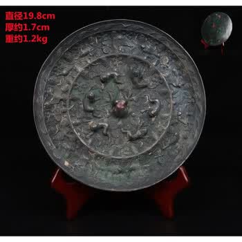 龙纹铜镜型号规格- 京东