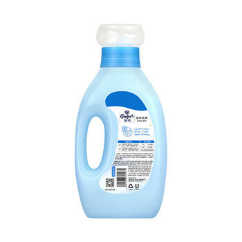 金纺 柔顺剂 清新柔顺瓶装1kg+400g*2袋补充装(香型随机) 3.6斤