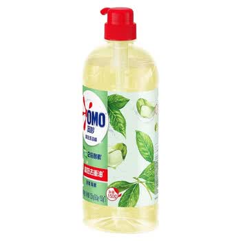 奥妙（OMO）洗洁精【特惠2.15斤】茶树芦荟香1.05KG*2瓶轻松去油+手帕纸巾2包