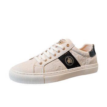 狄宏轻奢瓦萨琪板鞋男新款男鞋高端休闲鞋板鞋潮鞋美