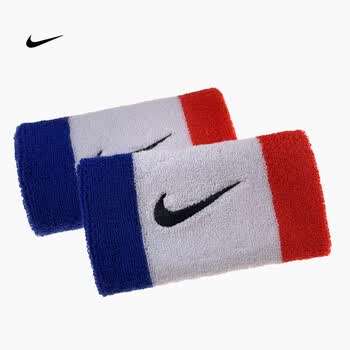 耐克（NIKE）专业网球运动长护腕吸汗手腕套擦汗护具N0001586620OS/AC2287-620