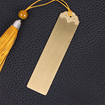 TaTanice黄铜书签 金属书签生日礼物礼盒装中国风金属特色书页夹创意伴手礼送老师同学-礼盒款