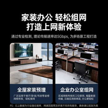 绿联六类网线千兆【0.57±0.008mm纯铜芯】CAT6类非屏蔽双绞线 家装网线POE监控装修布线工程箱线 50米