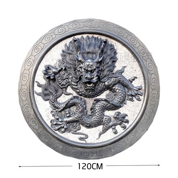 石雕喷水鱼摆件青石雕刻鱼年年有余庭院别墅户外装饰石雕喷水龙头鱼池