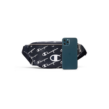Champion冠军2024秋季新款腰包满印花女斜挎包情侣男复古时尚通勤