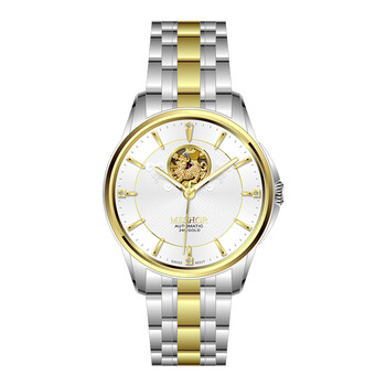 名梭表(meshor)瑞士全自动机械机芯男士貔貅足金镂空貔貅休闲商务介金