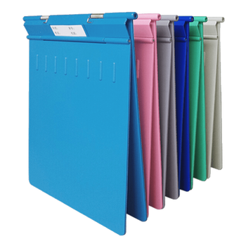 abs塑料病历夹a4病历夹板医生病历本病历夹柜文件档案夹 【蓝色】病历