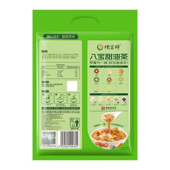 德富祥五仁咸五仁甜八宝咸八宝甜杏仁油茶五连包400g*5袋