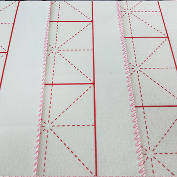 【全网低价】芬尚 文房四宝加厚12印格书画毛毡50*40cm（小号）学生毛笔书法课堂课桌铺垫用