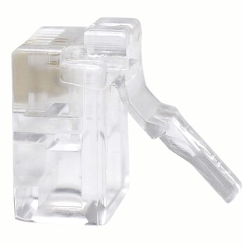 礼嘉 LJ-DH250 工程级2芯电话水晶头 50个/包 6P2C水晶头纯铜镀金 RJ11语音 CAT3两芯电话线插头连接头 礼嘉 LJ-DH250 工程级2芯电话水晶头 50个/包 6P2C水晶头纯铜镀金 RJ11语音 CAT3两芯电话线插头连接头