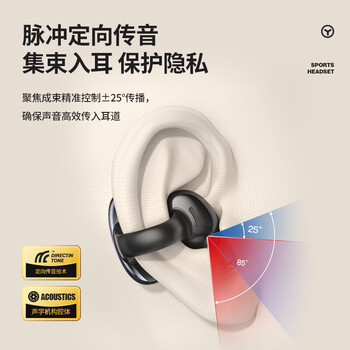 纽曼(Newmine)HM-20 开放式夹耳式不入耳式无线蓝牙耳机 骨传导概念运动通话超长续航360°全景音效 白色 纽曼(Newmine)HM-20 开放式夹耳式不入耳式无线蓝牙耳机 骨传导概念运动通话超长续航360°全景音效 白色