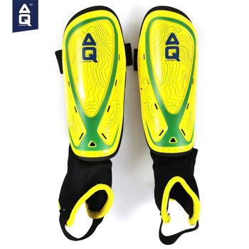 AQ儿童专业足球训练护腿板夏季薄款可拆卸S62602XS身高100-120CM