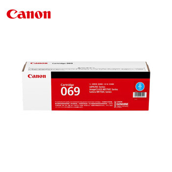 佳能(Canon)CRG069 C 原装硒鼓 青色标容 适用LBP673Cdn/LBP673Cdn II/LBP673Cdw/LBP673Cdw II/LBP674Cx等 约1900页 佳能(Canon)CRG069 C 原装硒鼓 青色标容 适用LBP673Cdn/LBP673Cdn II/LBP673Cdw/LBP673Cdw II/LBP674Cx等 约1900页