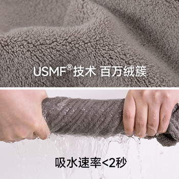 HOYO日本抗菌加厚男士干发巾家用不掉毛吸水速干毛巾米白35*75cm运动 HOYO日本抗菌加厚男士干发巾家用不掉毛吸水速干毛巾米白35*75cm运动