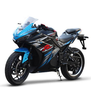 顶尊电动摩托车跑车地平线s款新国标v6电动摩托车大功率电摩踏板摩托