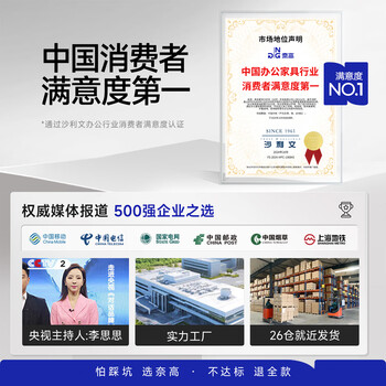 奈高（NAIGAO）办公电脑椅会议椅职员工位洽谈室会客椅弓形椅子高背网布久坐舒适