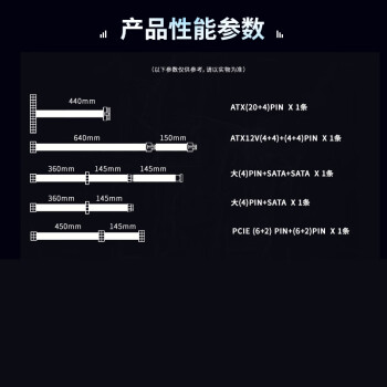 大水牛（BUBALUS）额定500W 劲强500台式电脑主机电源（主动式PFC/12CM风扇/智能温控/支持背线/宽幅电压）