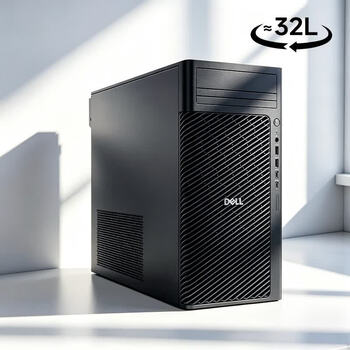 戴尔（DELL）Pro Max T2 商用台式渲染设计工作站定制（U7-265K 128G 1T SSD 集成 1000W）
