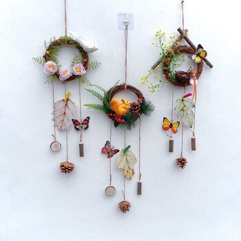 莎庭壁饰墙面装饰壁挂壁饰背景墙装饰品挂饰墙壁装饰家居田园环创18号