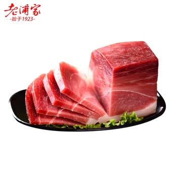 老浦家 【宣威火腿】宣威火腿切块  云南特产1斤老火腿块 蒸煮炖食材
