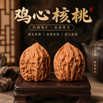 鸡心文玩核桃价格报价行情- 京东