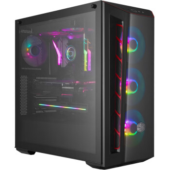 酷冷至尊（CoolerMaster）MB520(旋风520)ATX电脑中塔机箱 前镜面板/玻璃侧板/双360水冷位/7风扇位6硬盘位