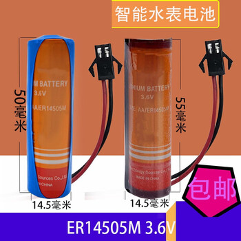 熙久阳 ER14505M功率型3.6V智能水表锂电池巡更棒冷热中水表（2个） 