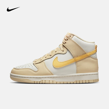 耐克(nike)女子运动鞋高帮复古板鞋 dunk high dd1869-201 35.