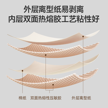 齐心（COMIX）双面胶高粘性棉纸胶双面胶易撕易贴 白色12卷装24mm*9.1米 办公用品 MJT2410