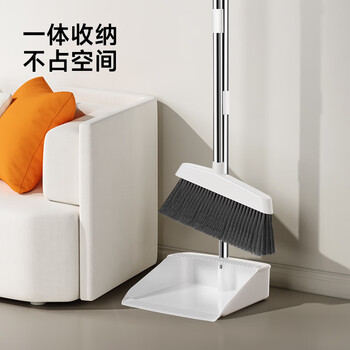 五月花扫把簸箕两件套不粘头笤帚带梳齿扫把簸箕套装扫帚大扫除