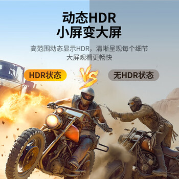 绿联Mini HDMI转HDMI2.1转接线 8K60Hz转换线 双向互转 笔记本电脑平板相机接采集卡便携屏 1米 15514