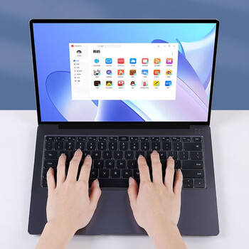 极川 华为MateBook 14键盘膜2023/2022款华为笔记本电脑键盘保护膜14英寸TPU超薄透明隐形防尘膜防水罩
