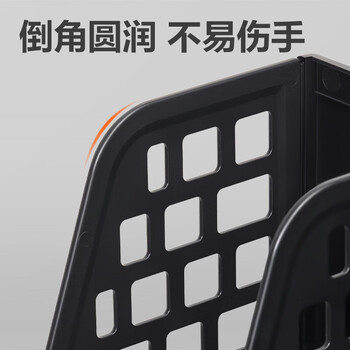 得力(deli)四联带笔筒收纳桌面文件框 多功能镂空文件架/文件栏/文件框/资料筐 办公用品 黑色PB114 得力(deli)四联带笔筒收纳桌面文件框 多功能镂空文件架/文件栏/文件框/资料筐 办公用品 黑色PB114