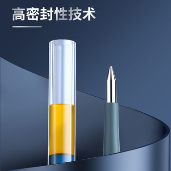 晨光(M&G)文具K35按动中性笔学生0.5签字笔商务子弹头水笔医生处方笔高颜值办公用品墨蓝12支/盒