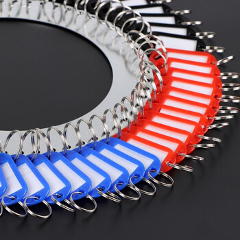 TaTanice 钥匙盘 钥匙收纳管理用品钥匙环圈钥匙链可标记钥匙扣宿舍手提金属钥匙管理牌 58位本色黄带标记牌 TaTanice 钥匙盘 钥匙收纳管理用品钥匙环圈钥匙链可标记钥匙扣宿舍手提金属钥匙管理牌 58位本色黄带标记牌