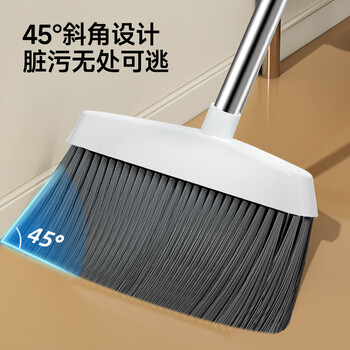 五月花扫把簸箕两件套不粘头笤帚带梳齿扫把簸箕套装扫帚大扫除