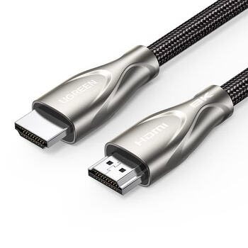 绿联HDMI2.1 4K数字高清线 3D视频线 电脑机顶盒接显示器 同轴硅胶细软轻巧锌合金编织 3米 90302 绿联HDMI2.1 4K数字高清线 3D视频线 电脑机顶盒接显示器 同轴硅胶细软轻巧锌合金编织 3米 90302