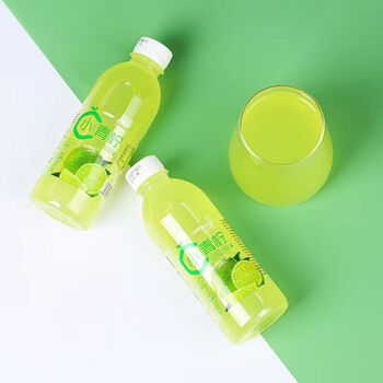 小青柠汁饮料整箱鲜榨柠檬汁0脂肪新日期 小青柠6瓶装