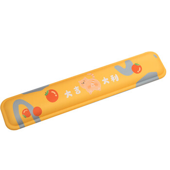 灵蛇（LINGSHE) 键盘手托鼠标垫护腕键盘腕托垫掌托记忆棉笔记本电脑办公卡通游戏手枕垫 大吉大利 H59