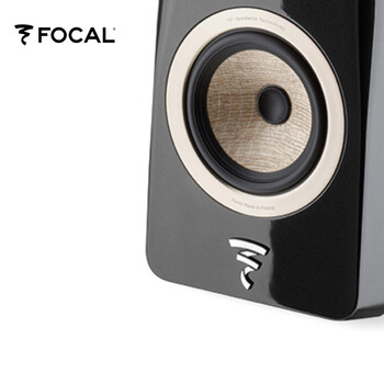 FOCAL the spirit of sound 劲浪音响 KANTA N1 无源音箱 hifi 2.0 家庭影院书架音箱一对 黑色