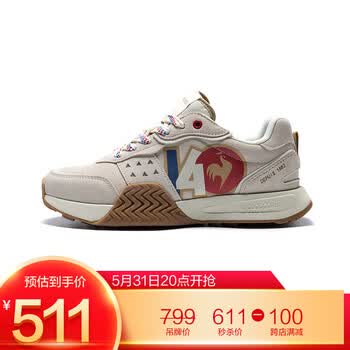 乐卡克(le coq sportif)法国公鸡男女运动鞋140周年纪念休闲鞋复古